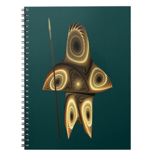 フラクタルイヌイットハンター ノートブック (正面)