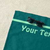 フラクタルイヌイットハンター ビーチタオル (インサイチュ)