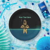 フラクタルイヌイットハンター ペーパープレート (パーティー)