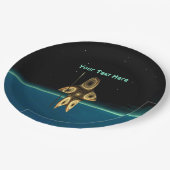 フラクタルイヌイットハンター ペーパープレート (アングル)