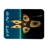 フラクタルイヌイットハンター マグネット (横)