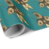 フラクタルイヌイットハンター ラッピングペーパー (ロールコーナー)