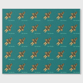 フラクタルイヌイットハンター ラッピングペーパー (フラット)