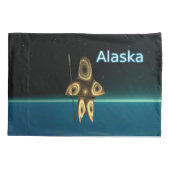 フラクタルイヌイットハンター 枕カバー (裏面)