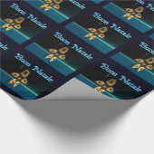 フラクタルイヌイットハンター – Buon Natale ラッピングペーパー (角)