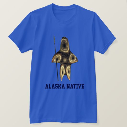 フラクタルイヌイットハンター Tシャツ (デザイン正面)