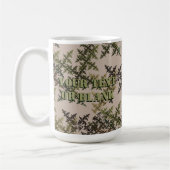 フラクタルカモフラージュ – 夏 コーヒーマグカップ (左)