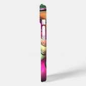 フラクタルカラフル抽象芸術緩和曲線 Case-Mate iPhoneケース (裏面 / 左)