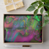 フラクタルカラフル鮮やかル 薄葉紙 (ギフト)