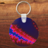 フラクタルカラフル キーホルダー (正面)