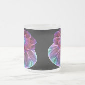 フラクタルカーニバルガラスマグ フロストグラスマグカップ (中央)