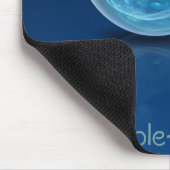 フラクタルガラスの大理石 マウスパッド (コーナー)