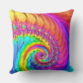 フラクタルガラス6枕 クッション (裏面)