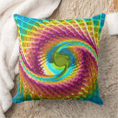 フラクタルガラス7枕 クッション (ブランケット)