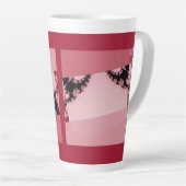 フラクタルガーデンクリーミーラテマグカップ カフェラテマグ (右アングル)