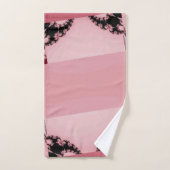 フラクタルガーデンクリーミー バスタオルセット (ハンドタオル)