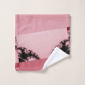 フラクタルガーデンクリーミー バスタオルセット (ウォッシュタオル)