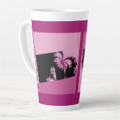 フラクタルガーデンバラ水ラテマググ カフェラテマグ (左アングル)