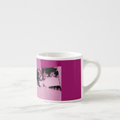 フラクタルガーデンピンク エスプレッソカップ (右)