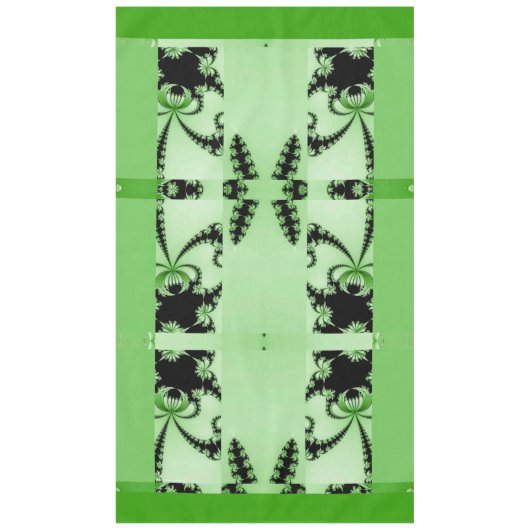 フラクタルガーデンマンティスA テーブルクロス (正面)