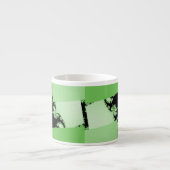 フラクタルガーデンライム エスプレッソカップ (正面)