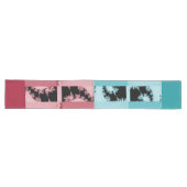 フラクタルガーデンラグーン&バラA ロングテーブルランナー (横)