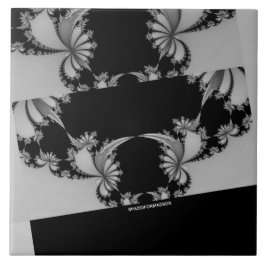 フラクタルガーデン灰色 タイル