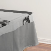 フラクタルガーデン灰色A テーブルクロス (インサイチュ)