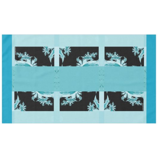 フラクタルガーデン空Aテーブルクロス テーブルクロス (正面(横))