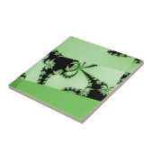 フラクタルガーデン緑 タイル (側面)