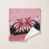 フラクタルガーデン蘭 バスタオルセット (ウォッシュタオル)