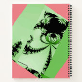 フラクタルガーデン蘭&マンティス ノートブック (裏面)