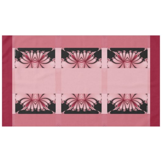 フラクタルガーデン蘭A テーブルクロス (正面(横))