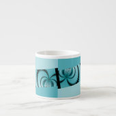 フラクタルガーデンazure エスプレッソカップ (正面)