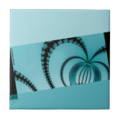 フラクタルガーデンazure タイル (正面)