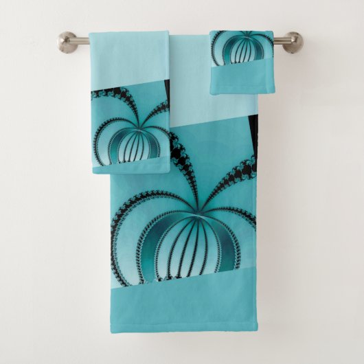 フラクタルガーデンazure バスタオルセット (インサイチュ)