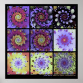 フラクタルキルト#8 ポスター (正面)