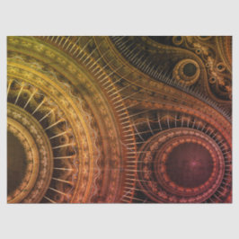 フラクタルギア金ゴールド抽象芸術16 Decondupage 薄葉紙