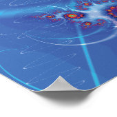 フラクタルクリスマスツリー ポスター (角)