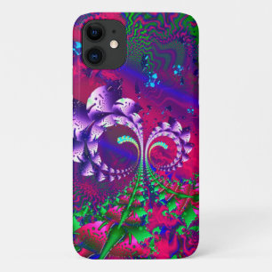 フラクタルサイケデリックのネルドベリー iPhone 11 ケース