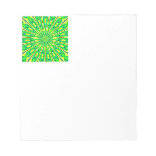 フラクタルスコープ34 ノートパッド (正面)