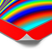 フラクタルスパイダーウェブ ポスター (角)