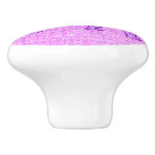 フラクタルスワールゾウ – 紫と蘭 セラミックノブ (側面)