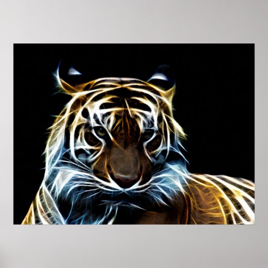 フラクタルタイガー ポスター (正面)