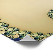 フラクタルタコマンデルブロートガーデン ポスター (角)