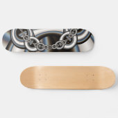 フラクタルチェーンのスケートボード スケートボード (横)