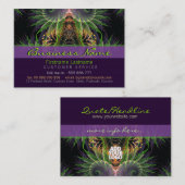 フラクタルテンプルフォレスト名刺 名刺 (正面/裏面)