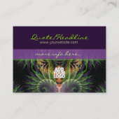 フラクタルテンプルフォレスト名刺 名刺 (裏面)