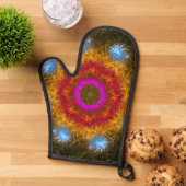 フラクタルデザインの明るい色 鍋つかみ (トップダウン)