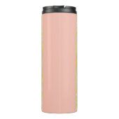 フラクタルデザイン写真テンプレート熱タンブラー タンブラー (裏面)